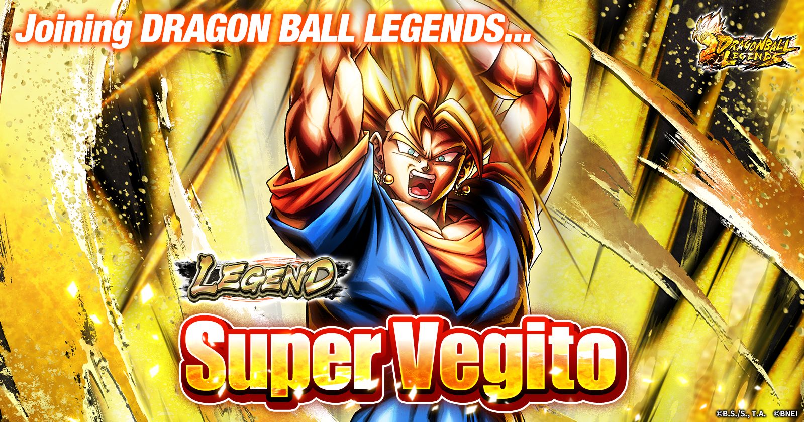 DRAGON BALL LEGENDS LEGENDS entwickelt sich ständig weiter! Die neue Seltenheitsstufe "LEGEND" ist da, angefangen mit Super Vegito!