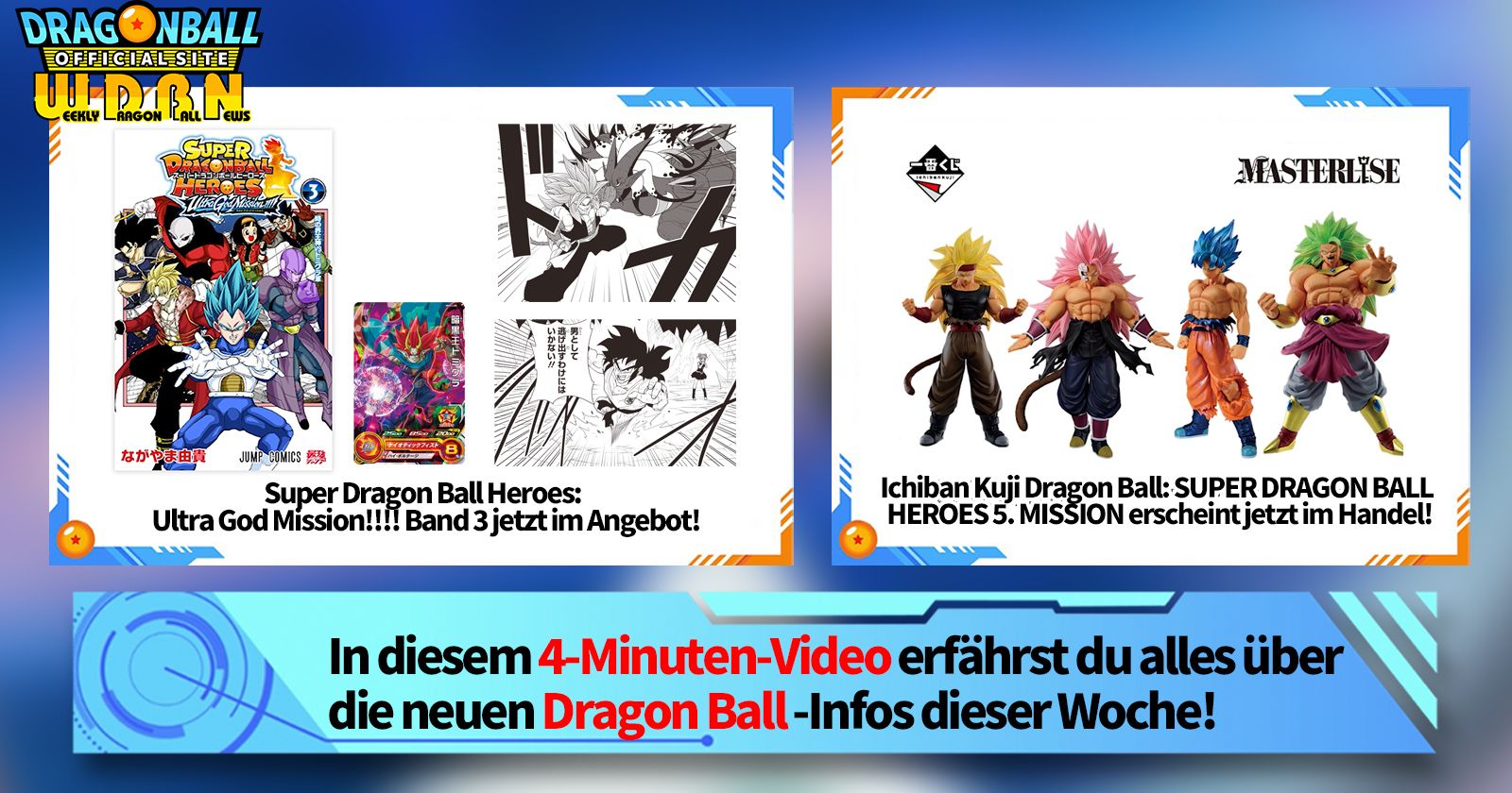 [11. Dezember] Weekly Dragon Ball News !