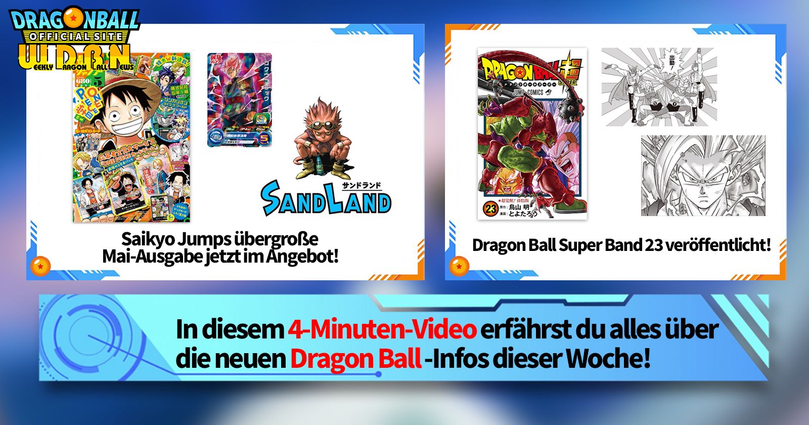 [1. April (Montag)] „Weekly Dragon Ball News“ verteilt!