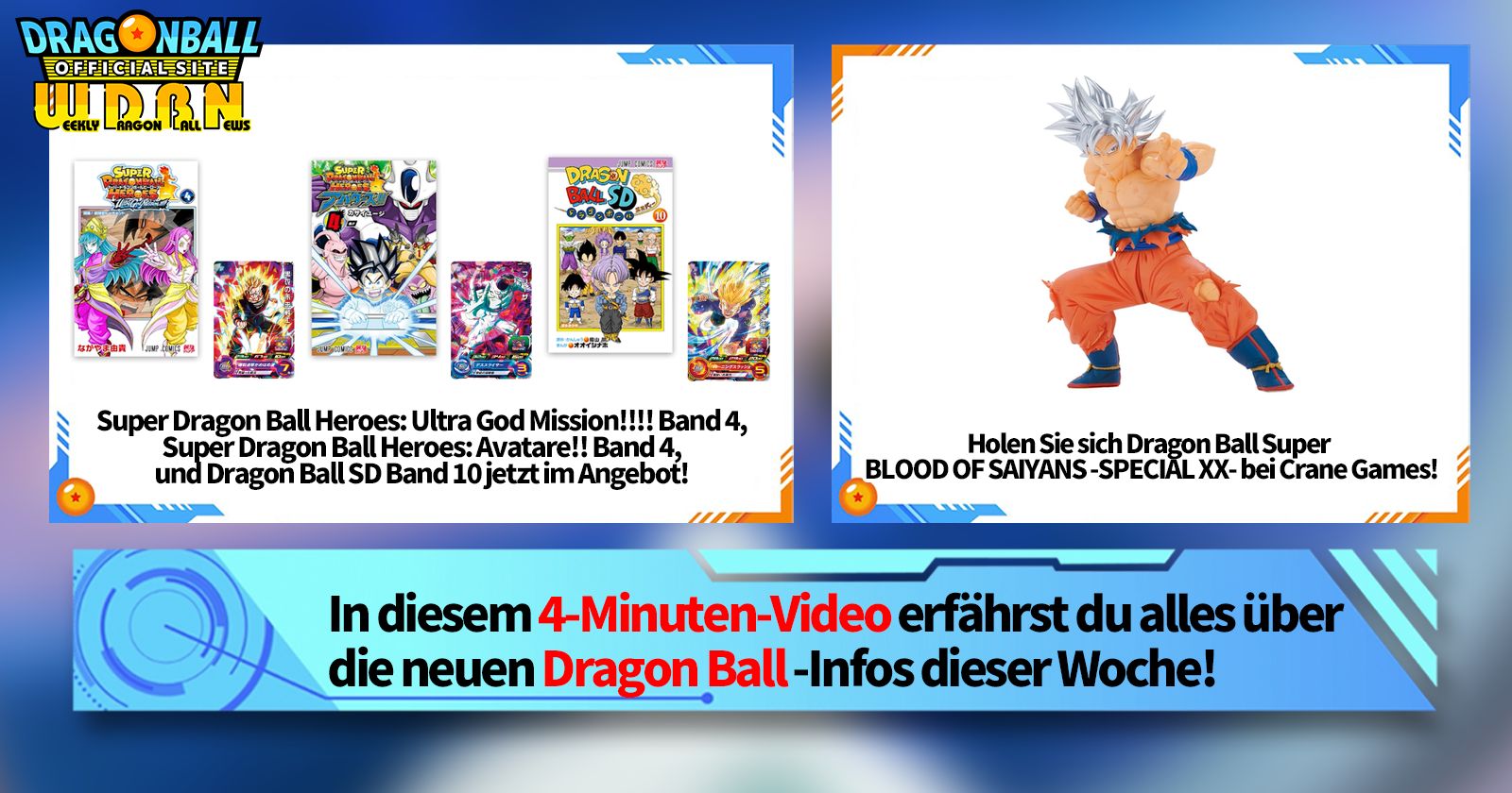 [8. April] Weekly Dragon Ball News !