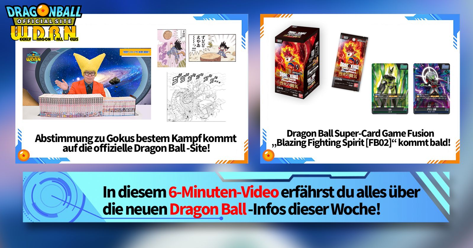 [6. Mai] Weekly Dragon Ball News !
