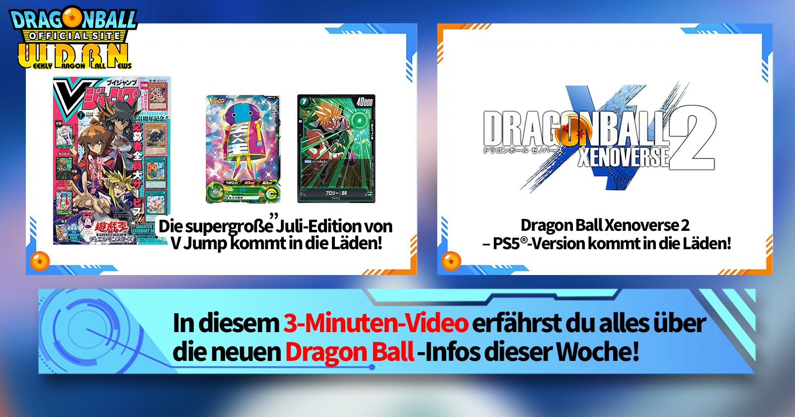 [20. Mai] Weekly Dragon Ball News !