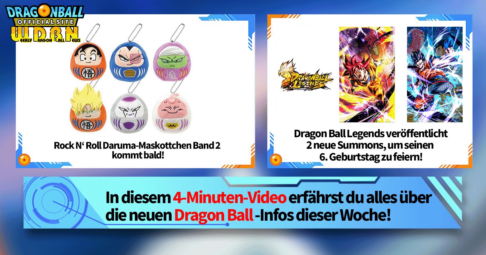 [24. Juni] Weekly Dragon Ball News !