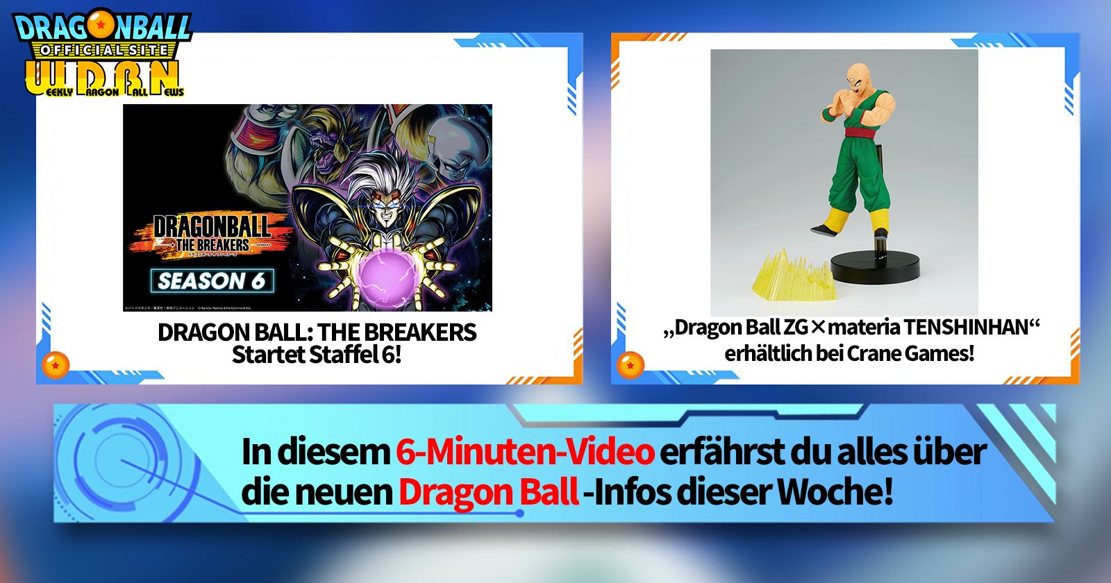 [8. Juli] Weekly Dragon Ball News !