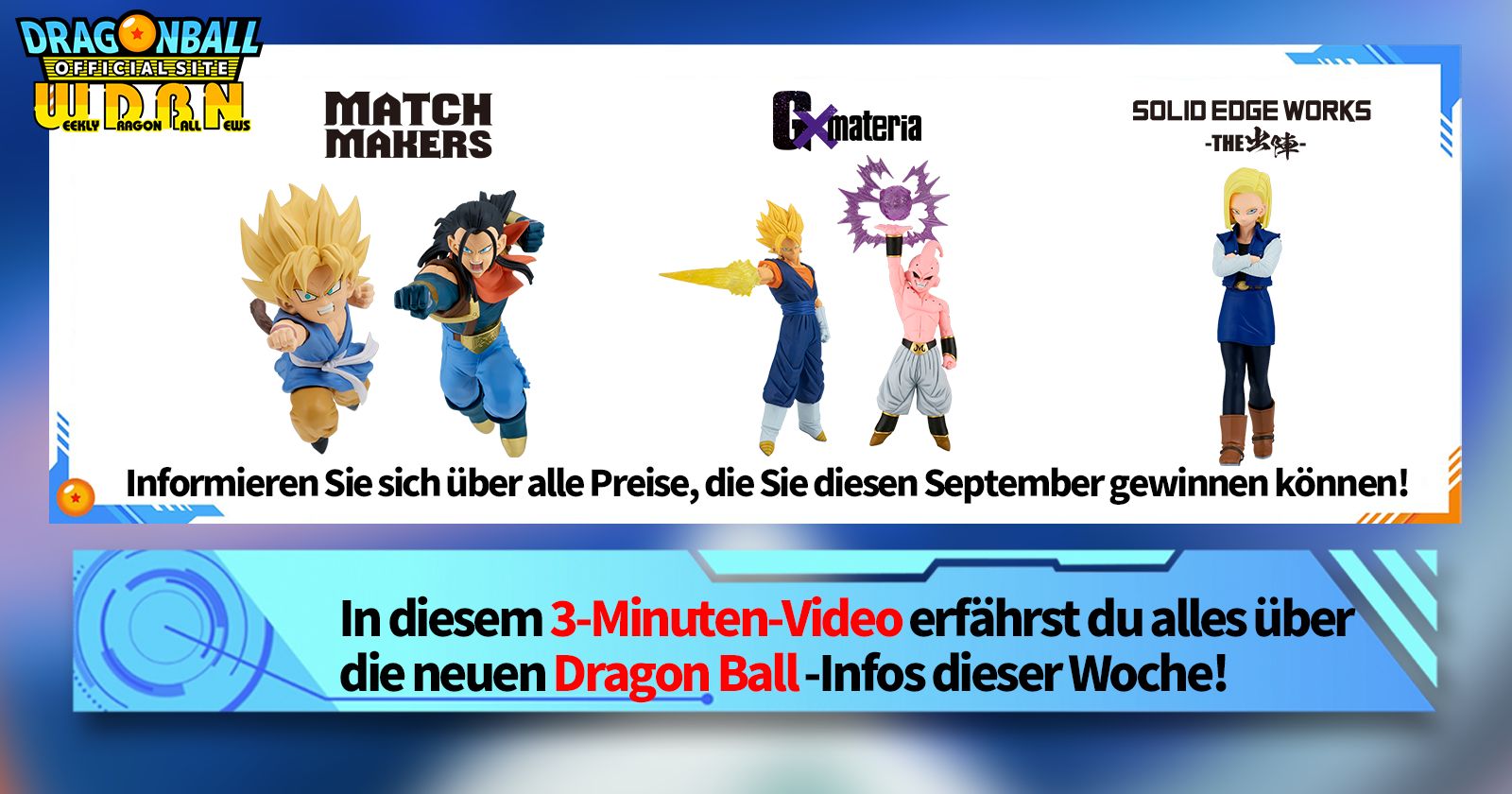 [9. September] Weekly Dragon Ball News !