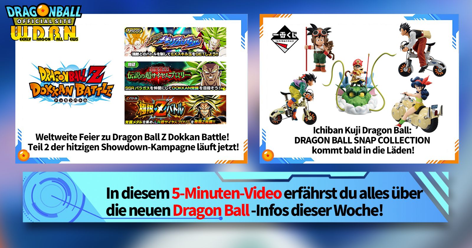 [16. September] Weekly Dragon Ball News !