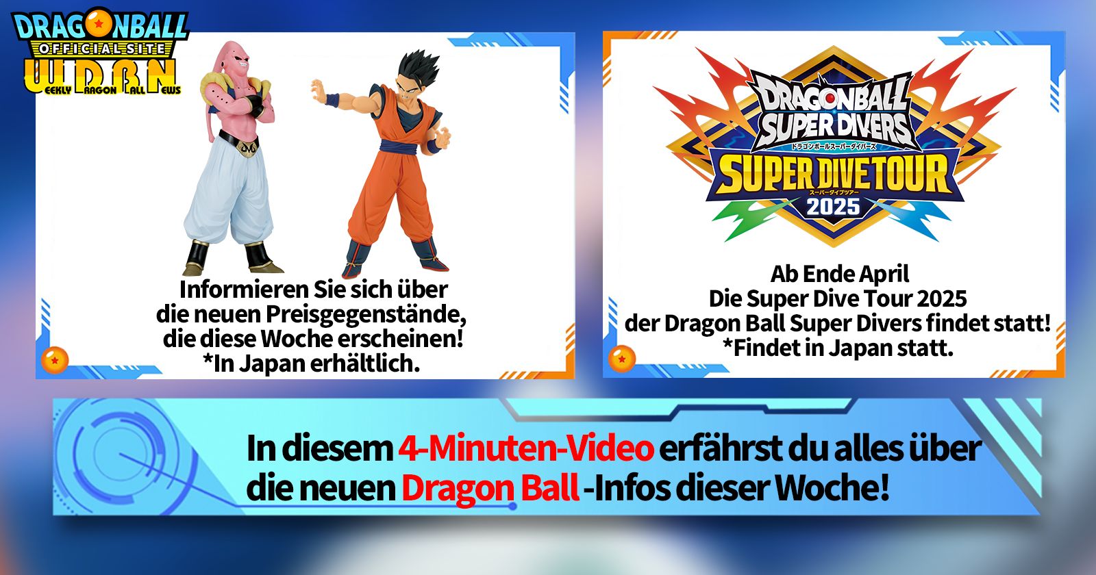 [14. April] Weekly Dragon Ball News !