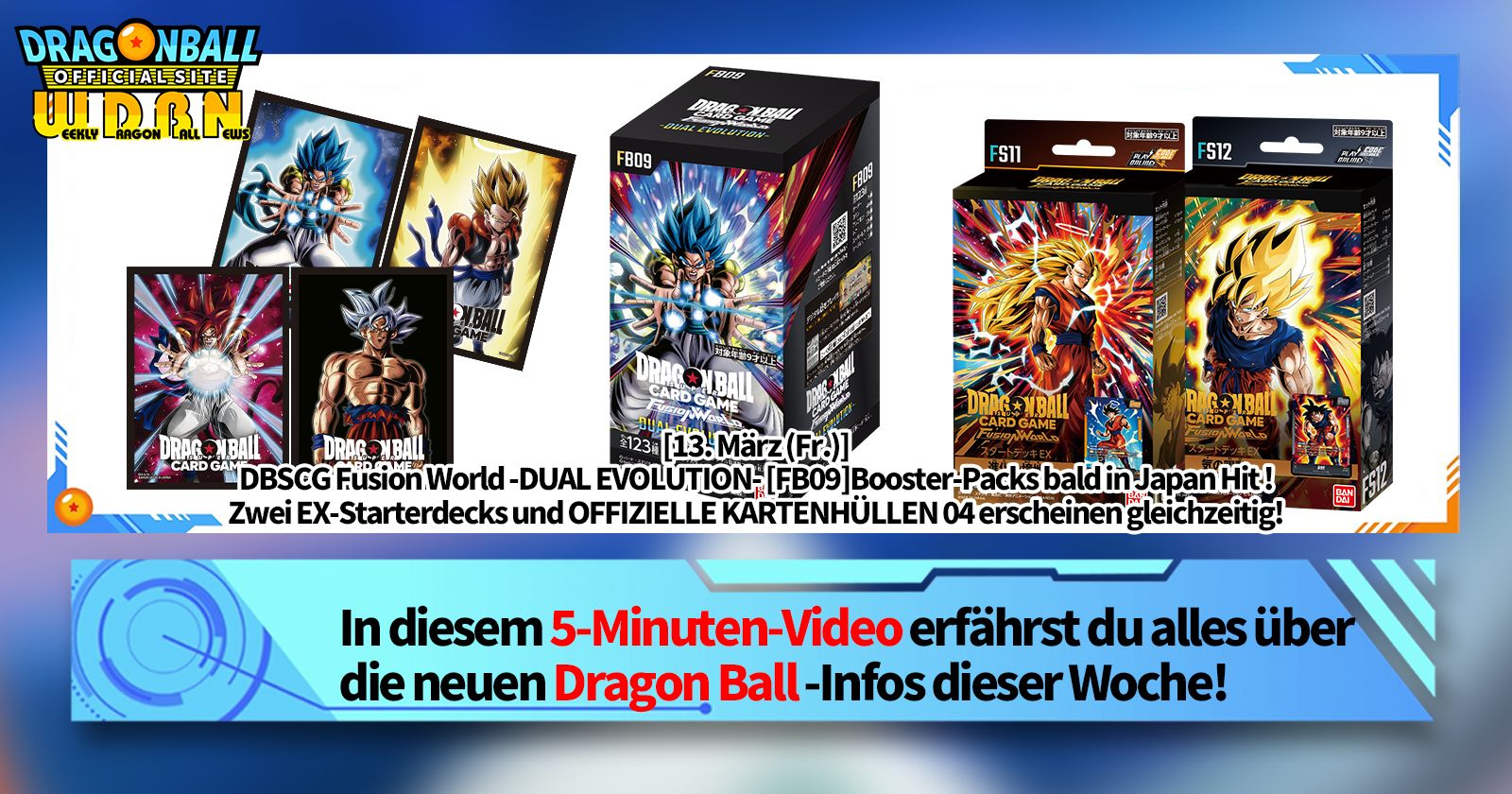[9. März] Weekly Dragon Ball News -Sendung!