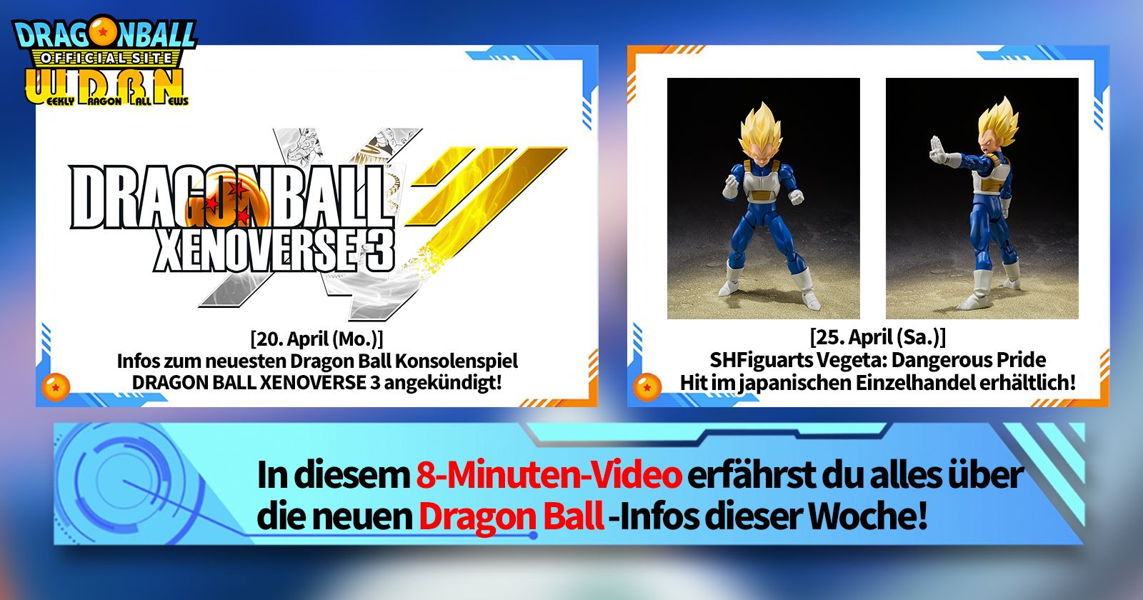 [27. April] Weekly Dragon Ball News -Sendung!