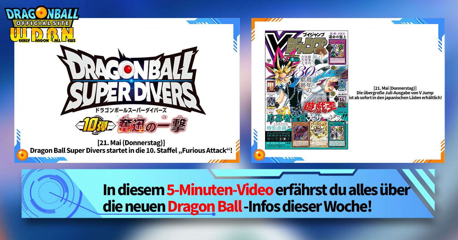 [18. Mai] Weekly Dragon Ball News -Sendung!