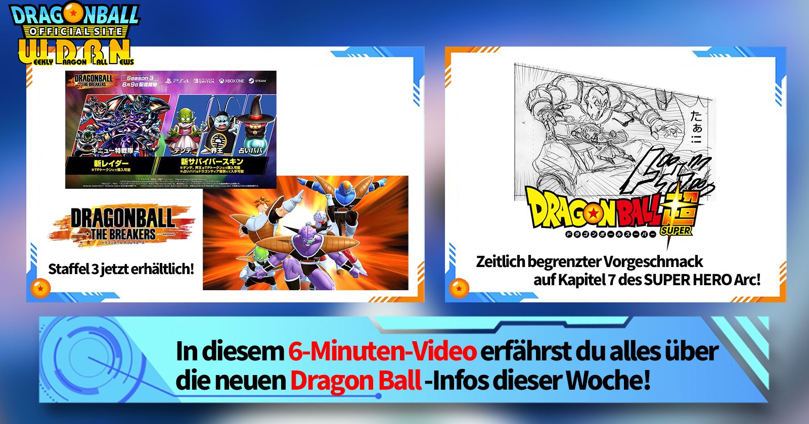 [12. Juni] Weekly Dragon Ball News !