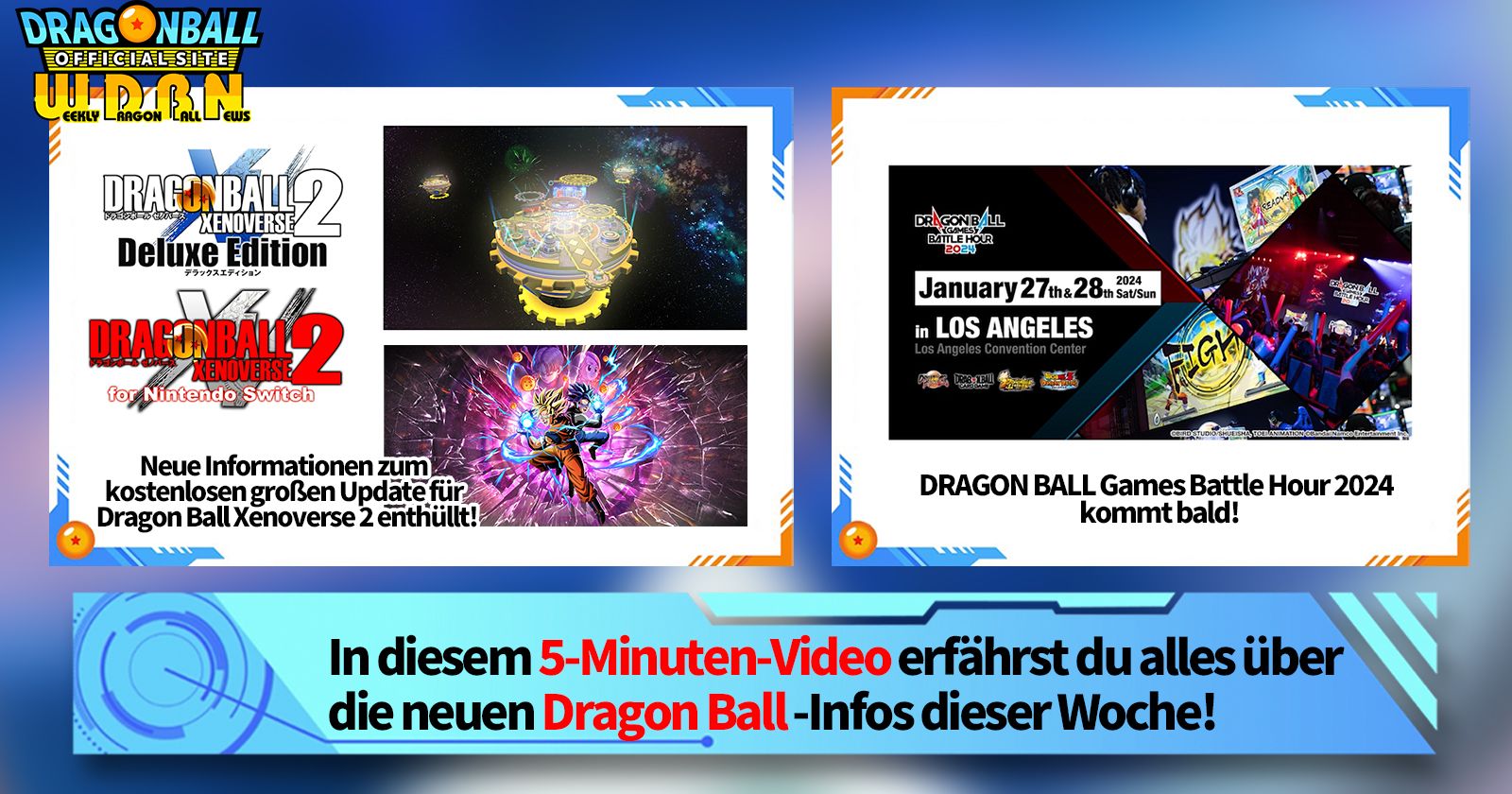 [16. Oktober] Weekly Dragon Ball News !