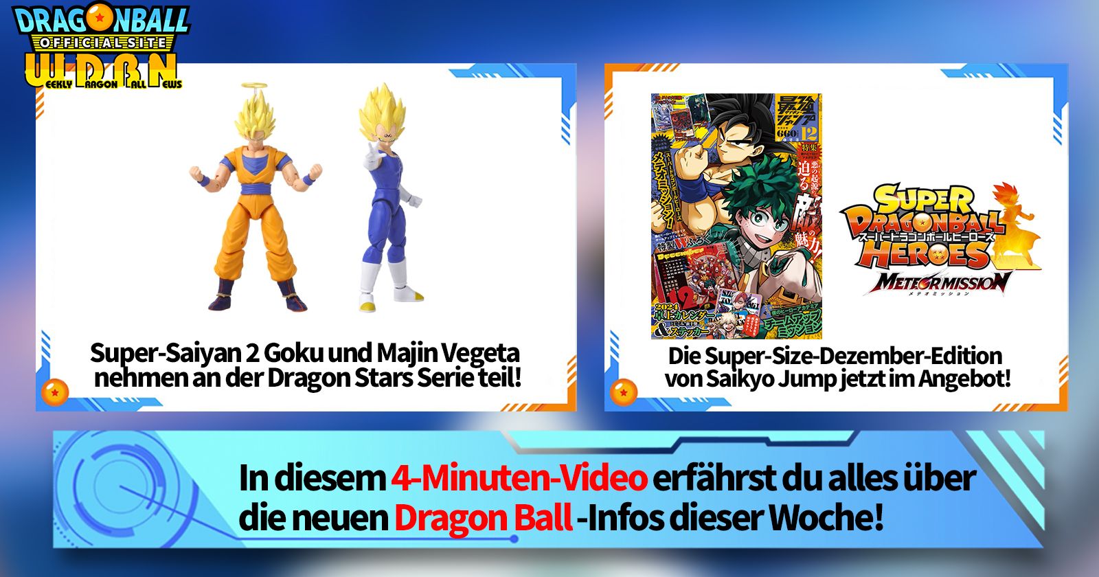 [6. November] Weekly Dragon Ball News !