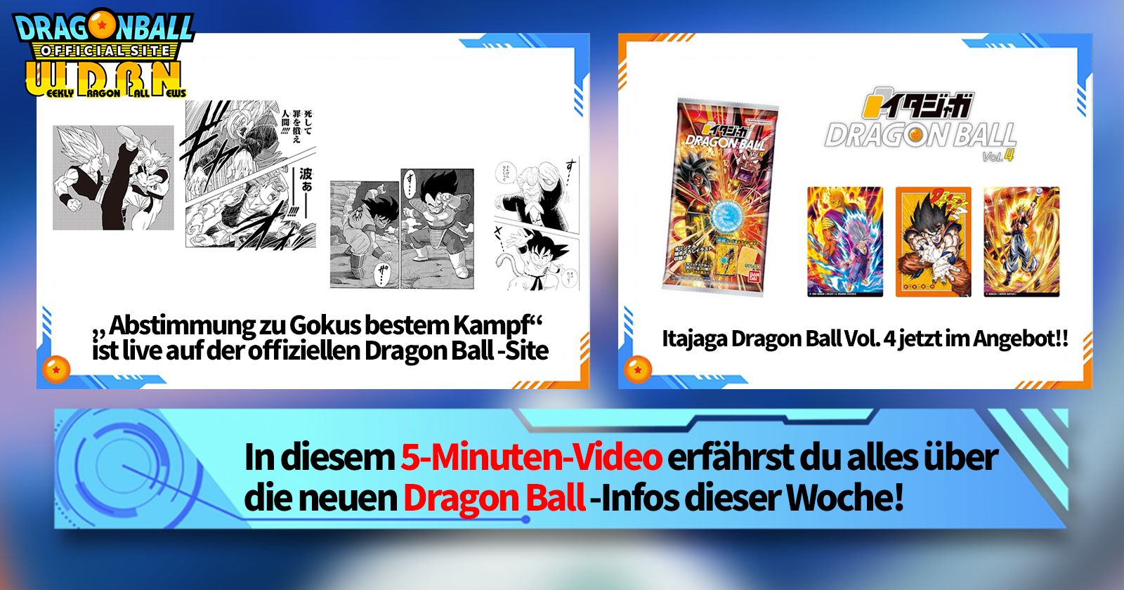 [13. Mai] Weekly Dragon Ball News !