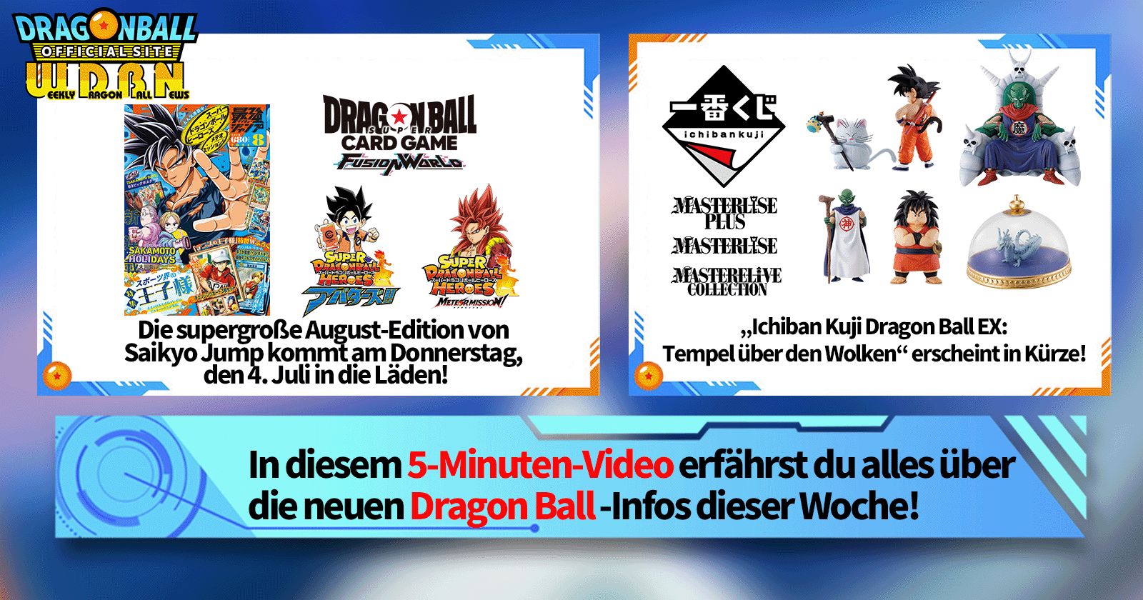[1. Juli] Weekly Dragon Ball News !