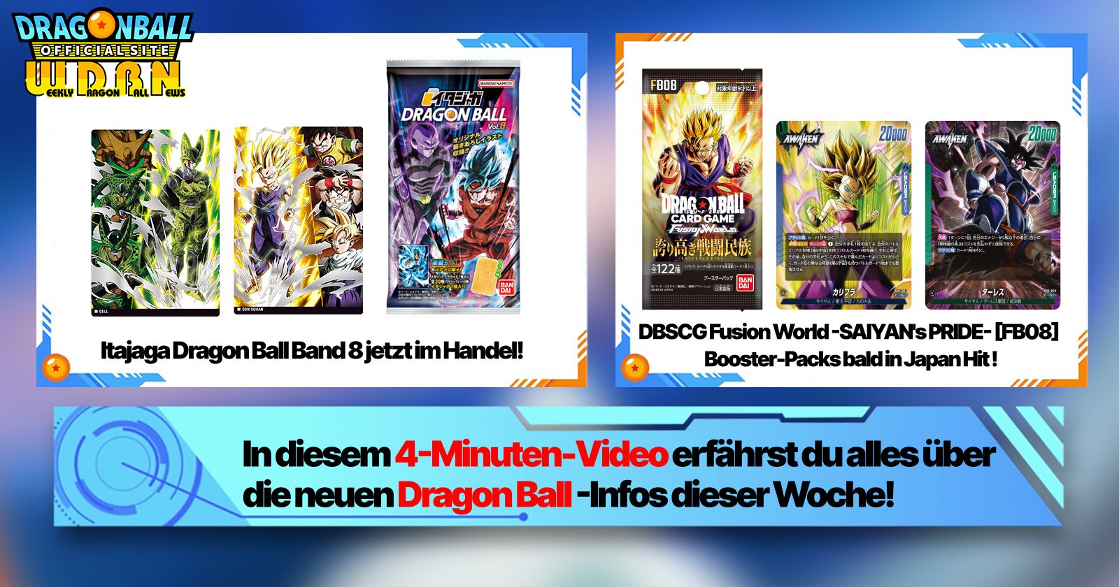 [8. Dezember] Weekly Dragon Ball News -Sendung!