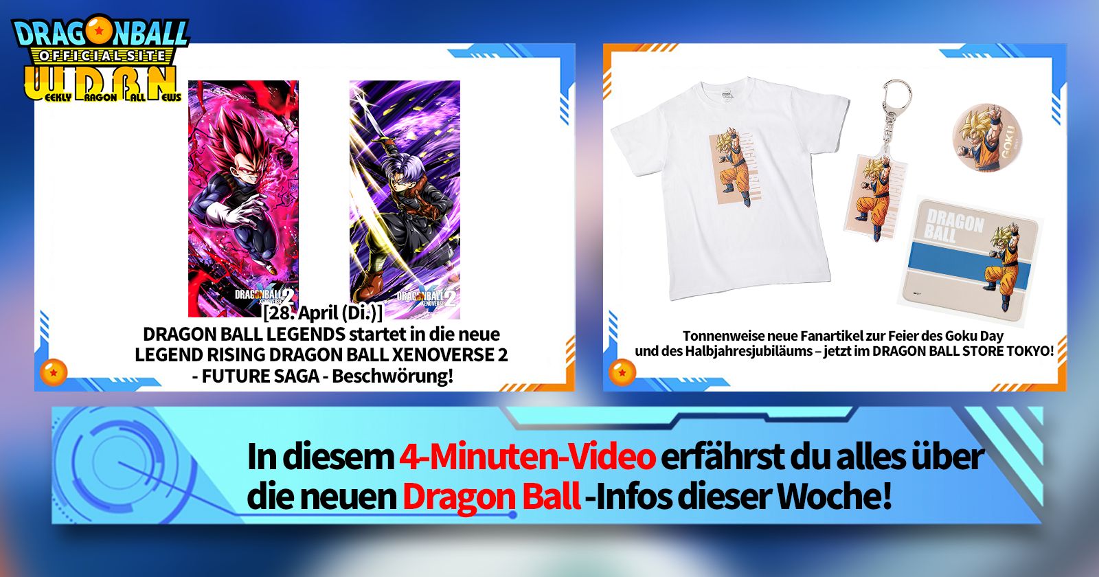 [4. Mai] Weekly Dragon Ball News -Sendung!