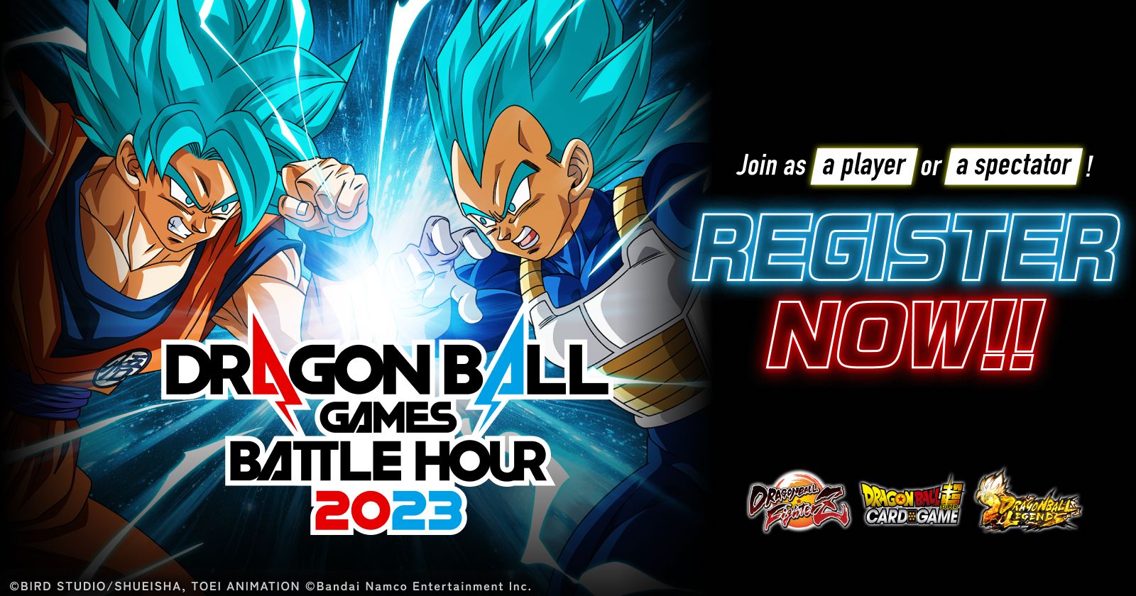 Dragon Ball Games Battle Hour 2023 Anmeldung jetzt offen!!