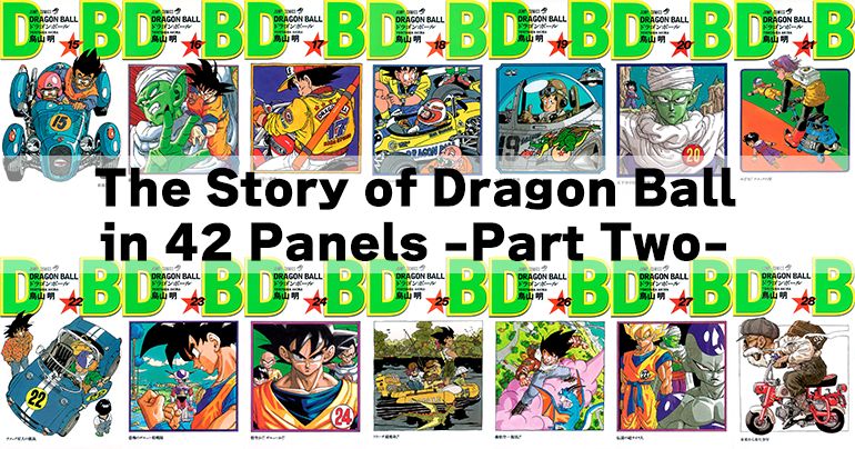 Die Geschichte von Dragon Ball in 42 Panels -Teil Zwei-