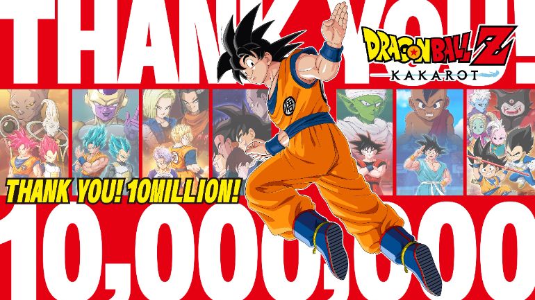 DRAGON BALL Z: KAKAROT knackt die 10-Millionen-Marke weltweit!