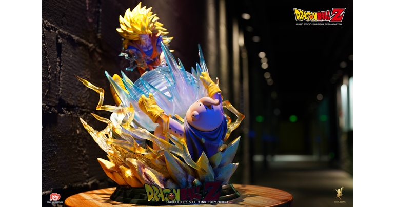 Super Saiyan 3 Goku VS Majin Buu Statue Figur wird in China veröffentlicht!