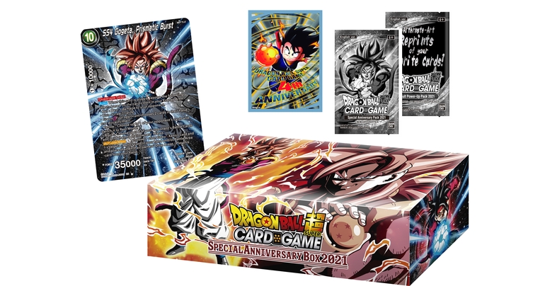 "Dragon Ball Super-Card Game Special Anniversary Box 2021" erscheint Anfang September!