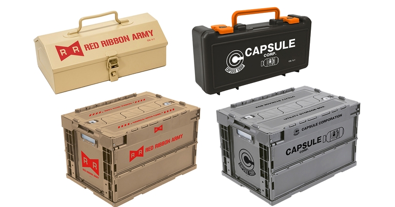 Capsule Corporation und Ausrüstungsgegenstände der Red Ribbon Army sind in Kürze erhältlich!