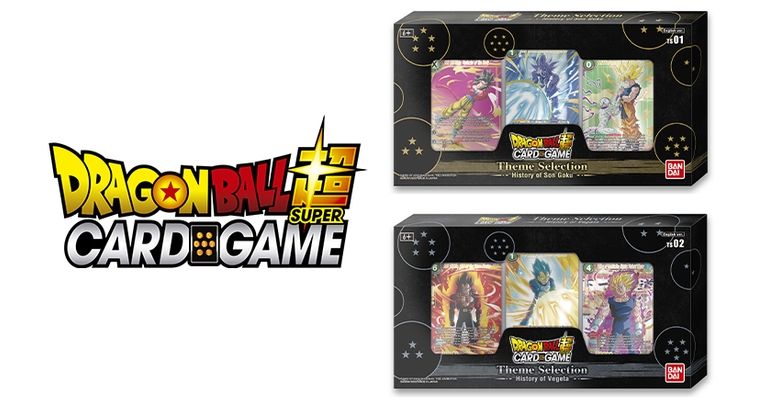 Zwei „Themenauswahl“-Kartensets werden gleichzeitig für das DRAGON BALL SUPER CARD GAME veröffentlicht!