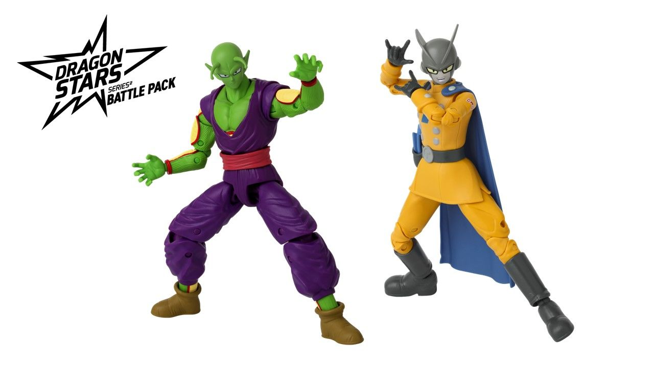 Set mit zwei Figuren mit Piccolo und Gamma 2 aus Dragon Ball Super: SUPER HERO kommt in die Battle Pack Reihe der Dragon Stars Serie!