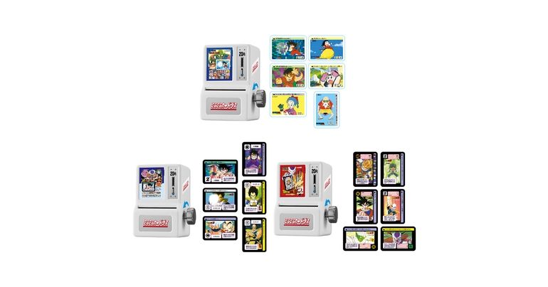 Mini-Mini Carddass: Dragon Ball Carddass kommt in den Verkauf! Spielbare Mini-Mini- Maschinen im Retro-Stil kehren zurück!