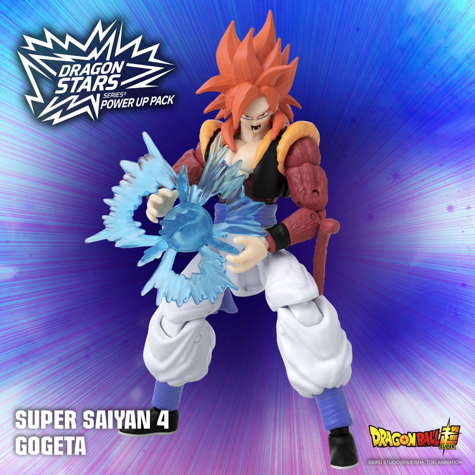 Super Saiyan 4 Gogeta ist jetzt im Dragon Stars Series Power Up Pack erhältlich!