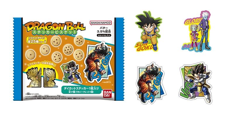 Dragon Ball -Sticker-Kekse jetzt im Angebot!