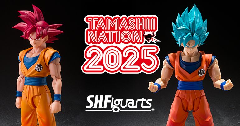 S.H.Figuarts kündigt zwei neue Goku-Figuren an! Premiere auf der TAMASHII NATION 2025 in Akihabara vom 14. bis 16. November (JST)!